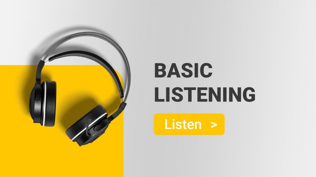 BANNER BASIC LISTENING